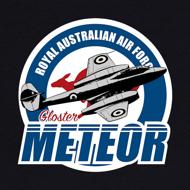 RAAF Gloster Meteor by Tailgunnerstudios